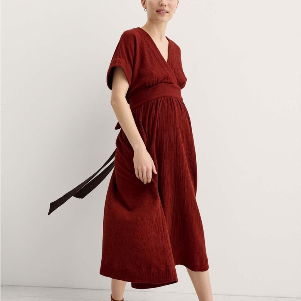 Hatch Carolina Dress Brick Size 2